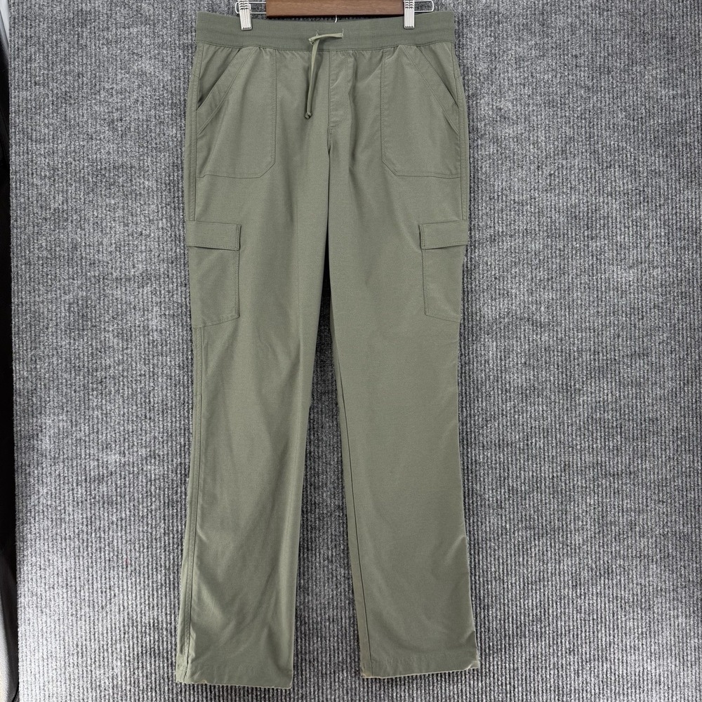 Kuhl women's Trekr cargo pants size large long / tall green hiking outdoors